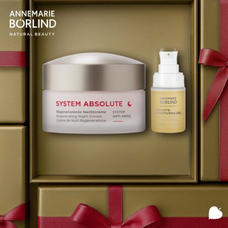 SYSTEM ABSOLUTE Cremă de noapte anti rid si gel fermitate, CADOU