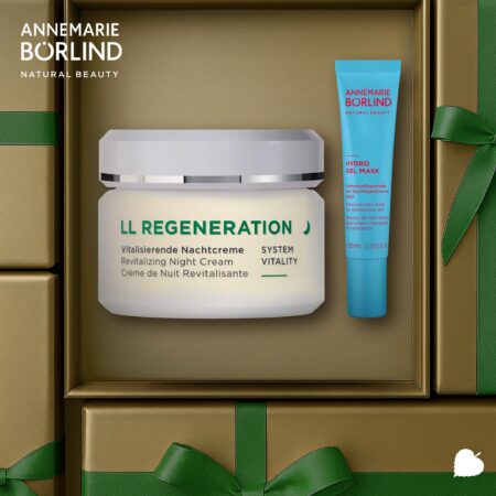 LL REGENERATION Set crema de noapte si Masca hidratanta cadou